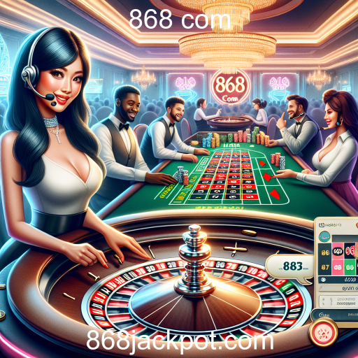 Descubra o Mundo do Casino Ao Vivo no 868 com